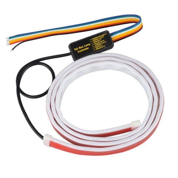 

1.2m turn signal light remote accessories lamps bulbs 47" led rear trunk