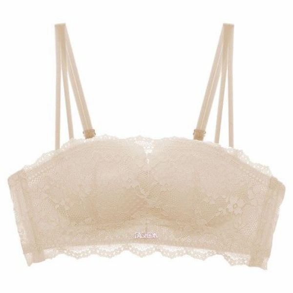 

strapless bra wireless invisible bra seamless push-up women lingerie female wire underwea strapless, Red;black