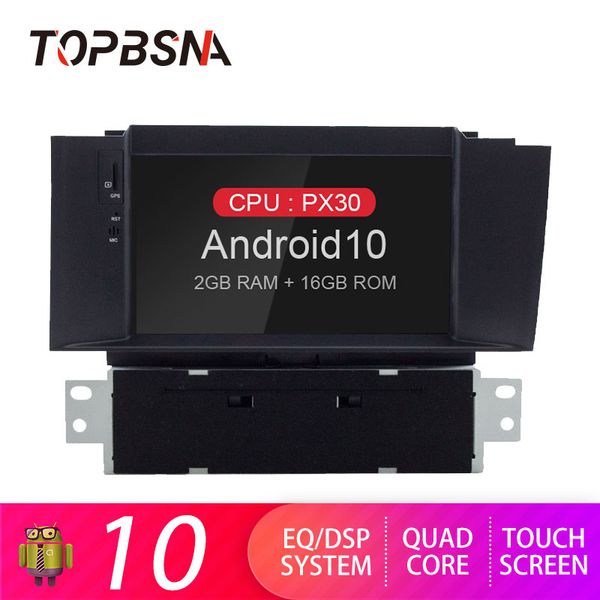 

sna android 10 car dvd player for c4 c4l ds4 2011 2012 2013 2014 2020 gps navigation 1 din car radio stereo wifi rds