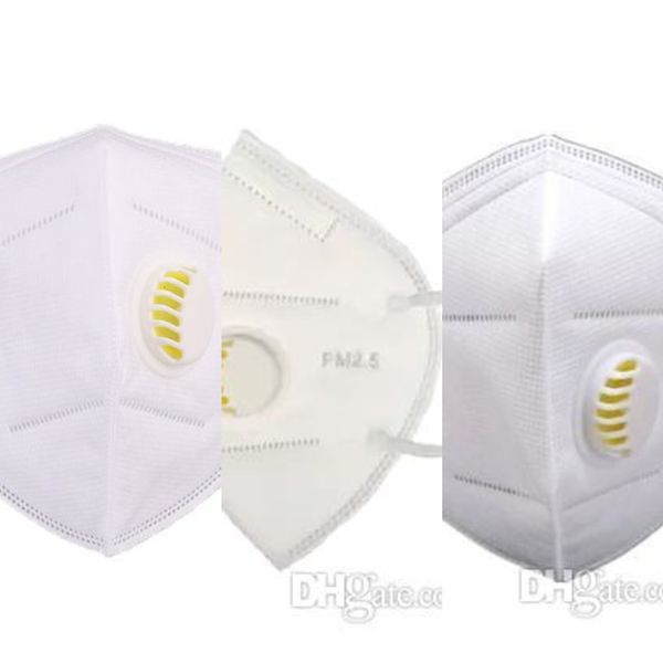 

men valve mask breath mouth women pm2.5 anti haze disposable mask anti dust mouth-muffle respirator face masks 160pcs