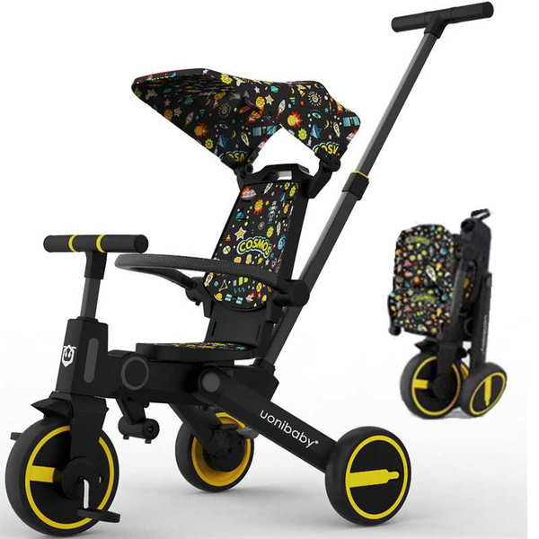 

7 in 1 kids trike baby tricycle stroller toddler bike with push handle ,rear facing seat, boy girl toy, 12month to 5 years