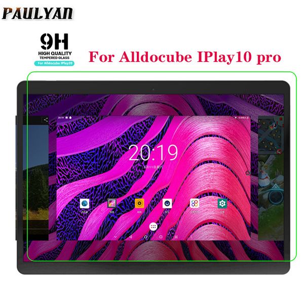 

computer screen protectors 9h hd hardness tempered glass for alldocube iplay10 pro iplay 20 10.1 inch tablet protector protective flim
