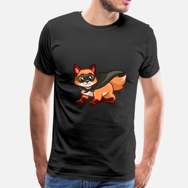 

fuchs fox animal tier3 t shirt men character 100% cotton crew neck novelty fitness humor spring vintage shirt