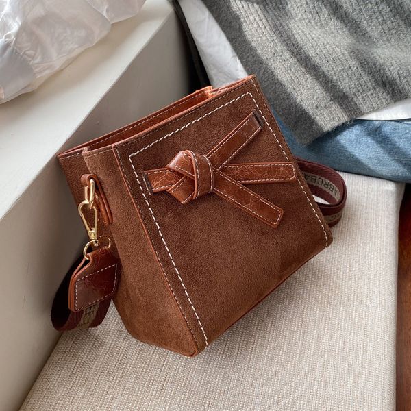 

frosted small bag female 2020 new korean version of the shoulder bag vintage chic shoulder