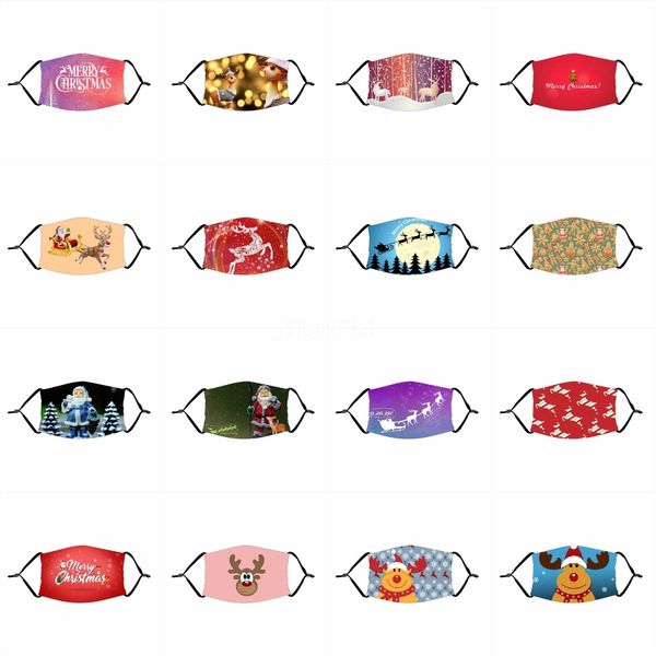 

masque bouche designer printed full face mask black fabric reusable horror #342#883