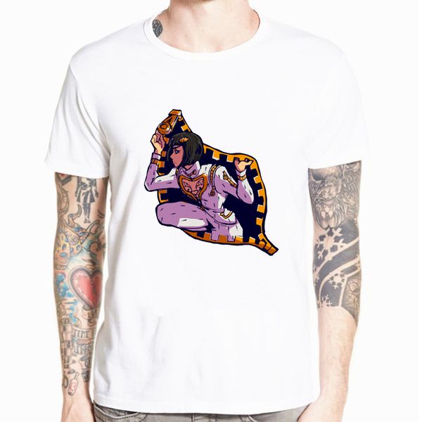 

jojo bizarre adventure funny t-shirts for man/woman japan anime printed tshirt casual jojo t shirt hip hop tees male/female