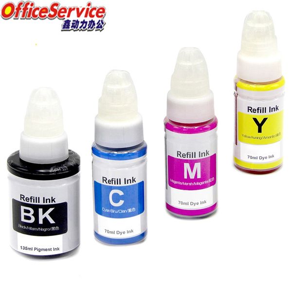 

ink refill kits gi790 gi-790 gi890 dye compatible for canon g1000 g1010 g2000 g2002 g2010 g3000 g3010 g4000 g4010 g1810 g2800 printer