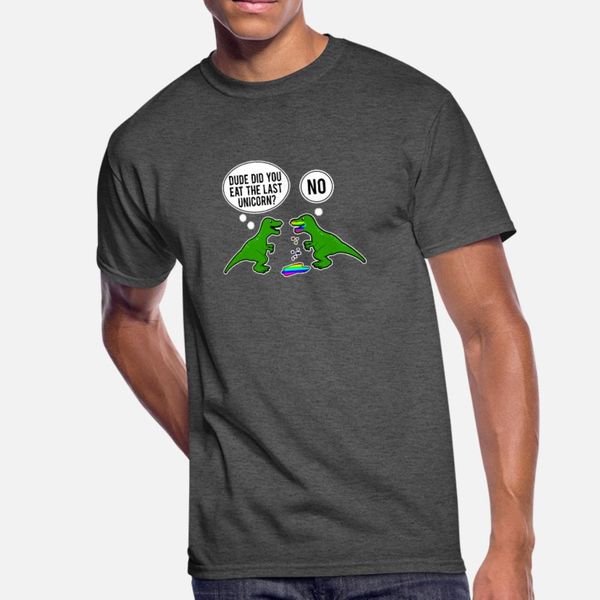 

who eat the last dinosaur t shirt men printed cotton s-xxxl standard crazy new style summer pattern shirt