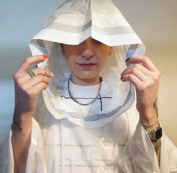 

a-387 20ss ballpark poncho raincoats rainwear travel rain coat rain wear portable waterproof poncho for outdoor rafting