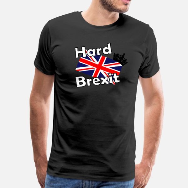 

hard brexit england t shirt men character 100% cotton euro size s-3xl pictures cute building spring leisure shirt