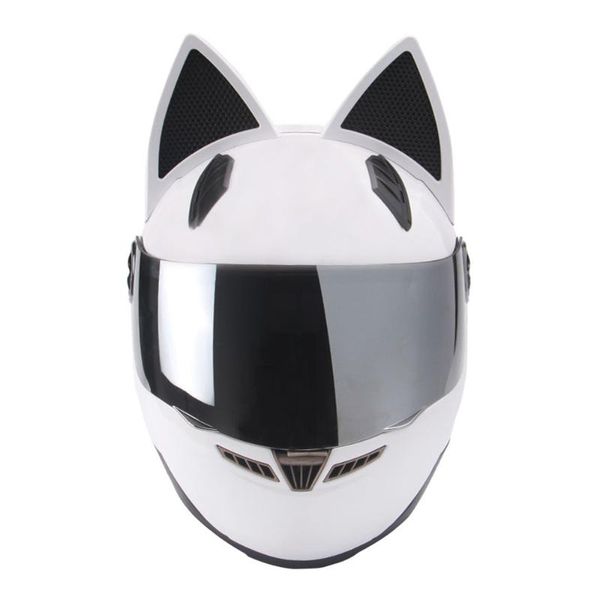 

nitrinos motorcycle helmet fashion shape for woman motocross breathable comfort crash helmet full face for motorcycle