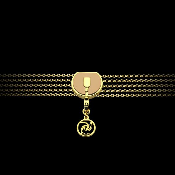 

Factory price jewelry V letter bag five layer chain bracelet women's foreign trade suit Bracelet