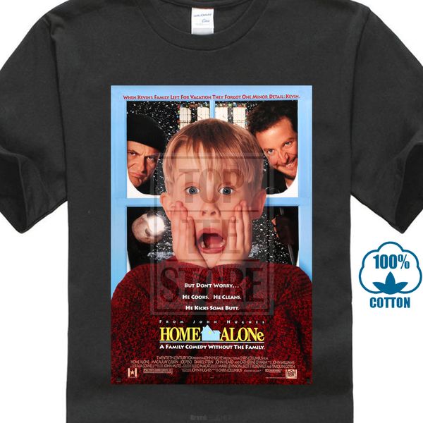 

home alone cool 90's comedy vintage classic movie poster fan t shirt 017089