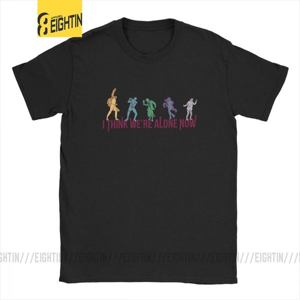 

men umbrella academy t-shirts i think we're alone now t shirt cha diego allison comic cotton short sleeve tee shirt printing