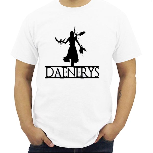 

game of thrones t shirt for men movie house daenerys targaryen t-shirt short sleeves plus size tshirt men streetwear