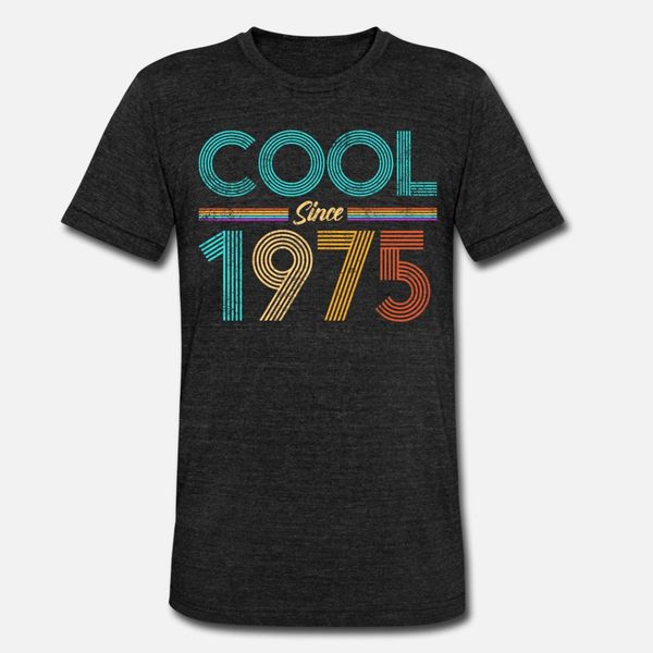 

cool since 1975 vintage year of birth t shirt men designs 100% cotton s-xxxl letters cute basic spring kawaii shirt