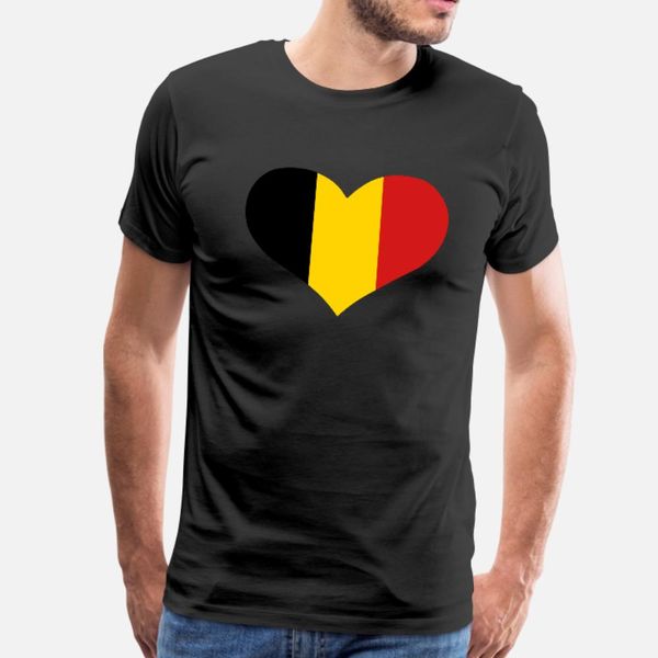 

belgium t shirt men printing 100% cotton crew neck homme loose new fashion summer style standard shirt