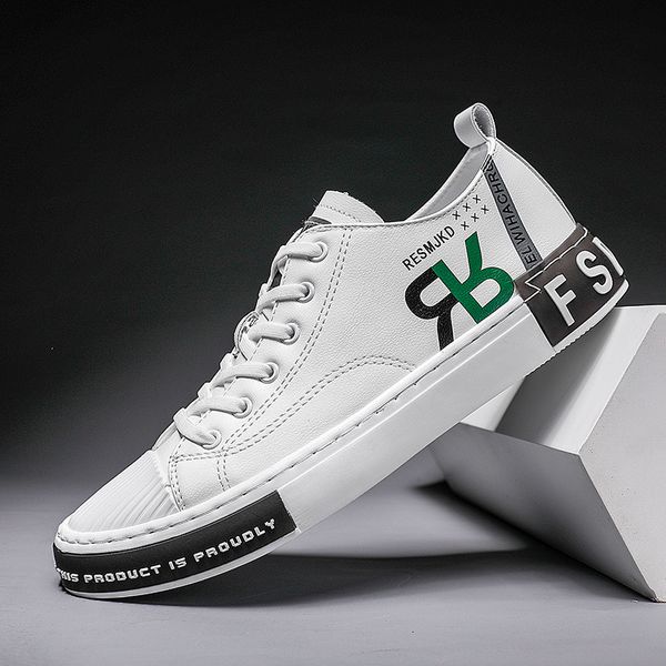 

new men's board shoes 2020 thin personalized letter casual shoes korean fashion sports trendy men's zapatos de hombre vapo