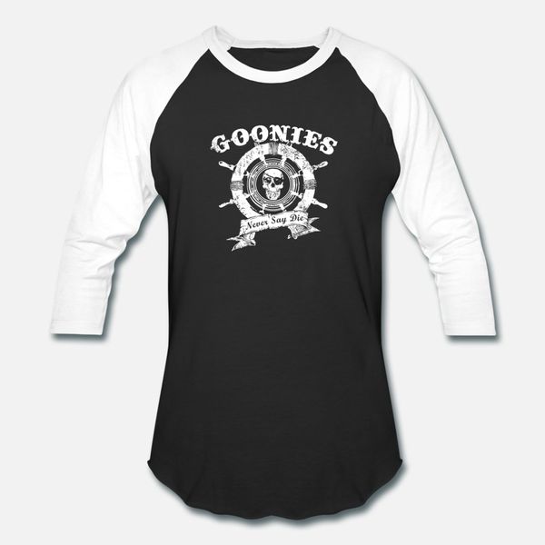 

the goonies quote never say die t shirt men custom tee shirt o neck male interesting authentic spring vintage shirt