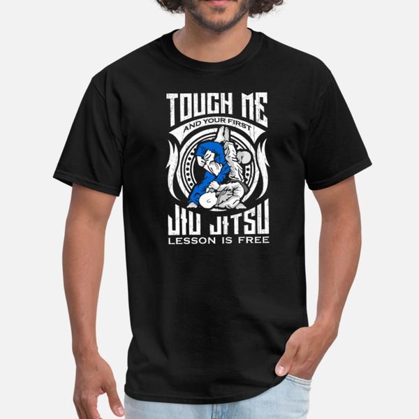 

funny brazilian jiu jitsu lesson distresse t shirt men designs cotton o-neck original crazy authentic spring cool shirt