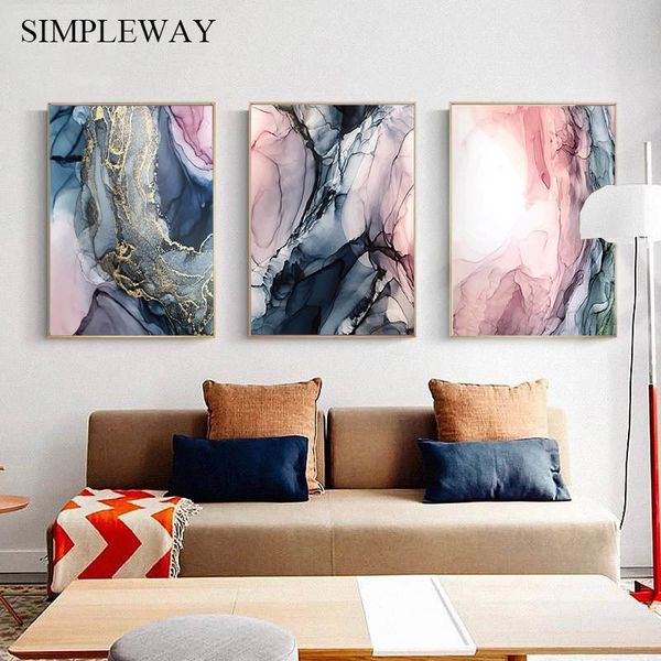 

modern abstract painting wall art canvas nordic poster and print contemporary art decorative picture living room home decoration