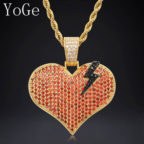 

yoge statement hip-hop sweet heart pendant necklace,fashion unique cubic zirconia specific character for man&women,hnd045, Silver