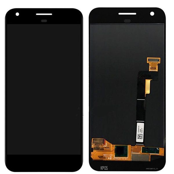 

cgjxsoem test new white black lcd touch screen digitizer replacement parts for google pixel 5 .0 inch
