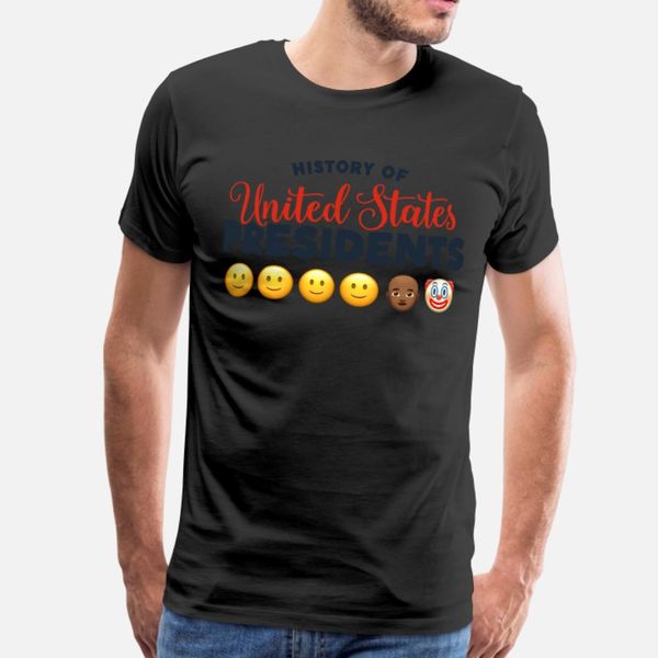 

history of us presidents t shirt men customized tee shirt plus size 3xl standard interesting new fashion spring autumn kawaii shirt