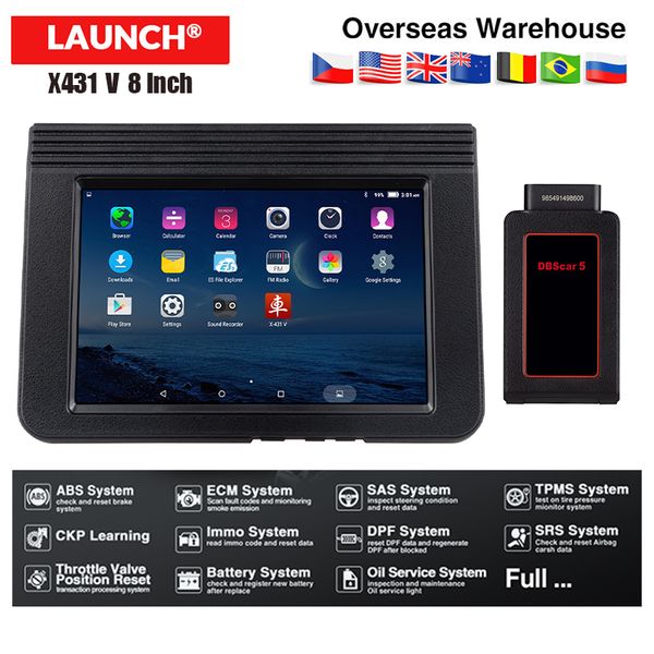 

x431 v wifi/bluetooth 8 inch tablet full system auto obd2 diagnostic-tool code reader 2 year update