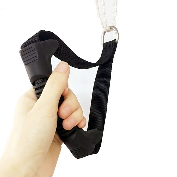 

resistance bands band fitness exercise training stretching pull rope ribbon handle gym machine attachments 2