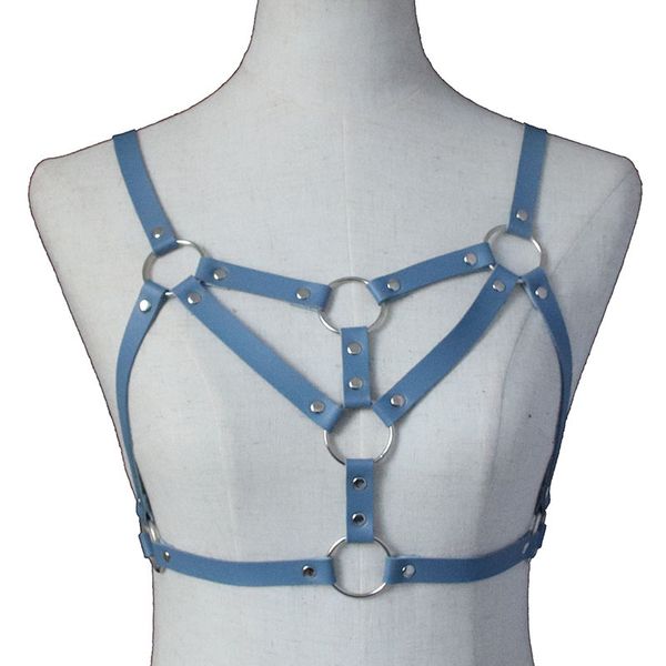 

punk belts for women personality multi-ring rivets corset waist belt alternative fun queen mounted bundling strap, Black;brown