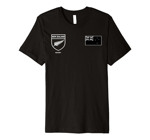 

nueva zealand rugbing jersey t-shirt 2017 summer fashion tshirts print tee shirts mens summer tee