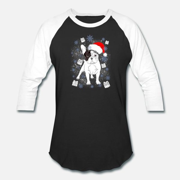 

french bulldog frenchie santa christmas gift t shirt men crazy 100% cotton o neck leisure crazy new style summer style normal