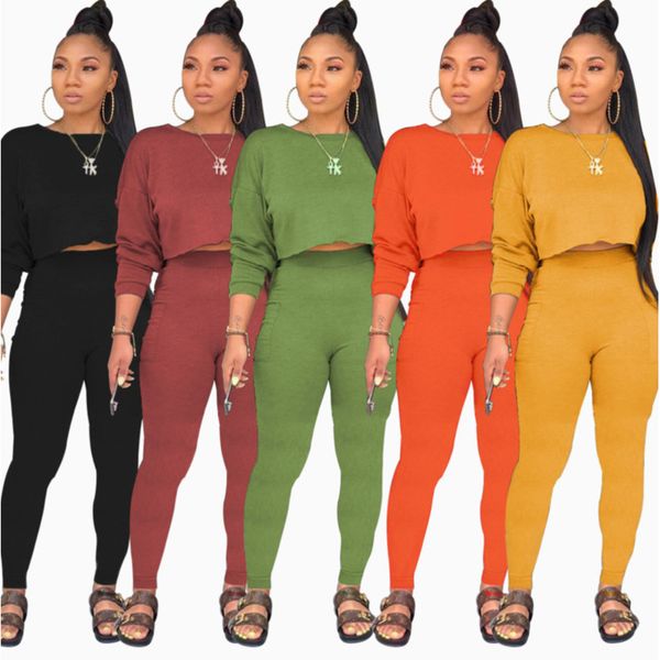 

women two piece outfits fashion tracksuit long sleeve sweatshirt pants set plus size women clothing 858-2, White
