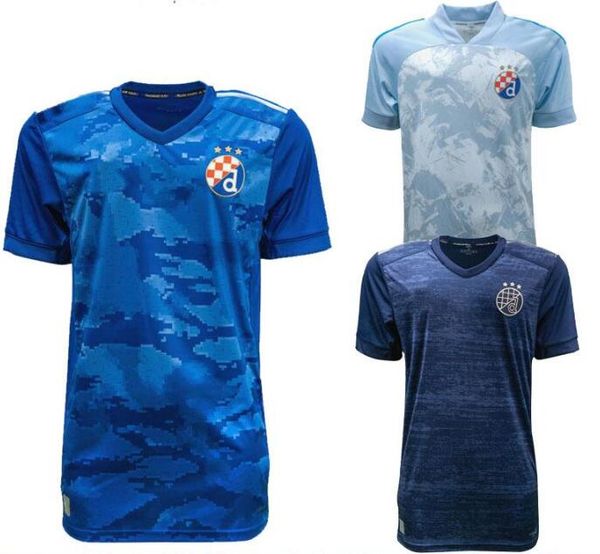 

20 21 dinamo zagreb soccer jersey 2020 2021 home away third football shirts, Black;yellow