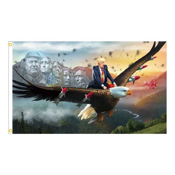 

2020 president election rectangle trump flag party hanging type wall support