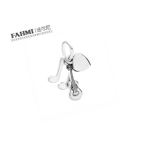 

fahmi 100% 925 sterling silver 1:1 original 791504en09 authentic temperament fashion glamour retro pendant wedding women jewelry, Black