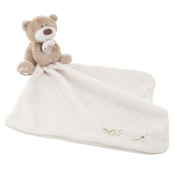 

медведь blankie полотенце нагрудники мягкие детские игрушки новорожденный подарок