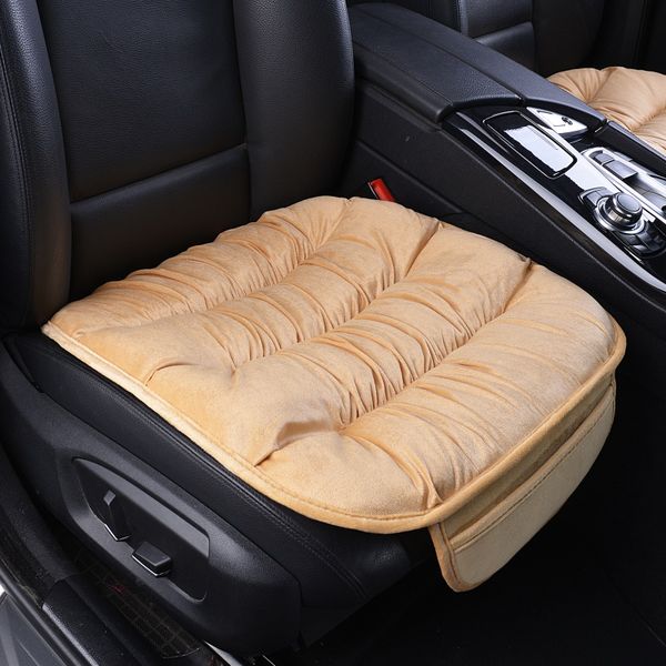 

car seat cover comfortable soft cotton velvet keep warm universal for car front seat cushion autumn and winter protector