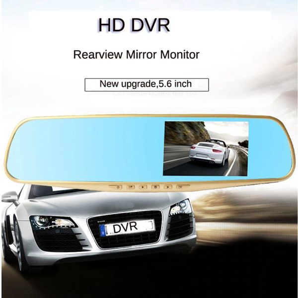 

full hd 1080p car rearview mirror dvr camera+parking night vision rear view camera video recorder car dvr