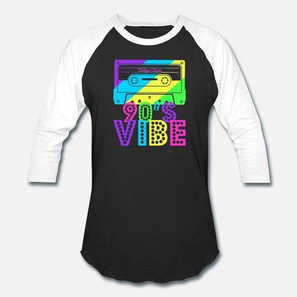 

90s vibe retro aesthetic costume party wear outfit t shirt men printed tee shirt size s-3xl basic solid loose spring autumn shirt