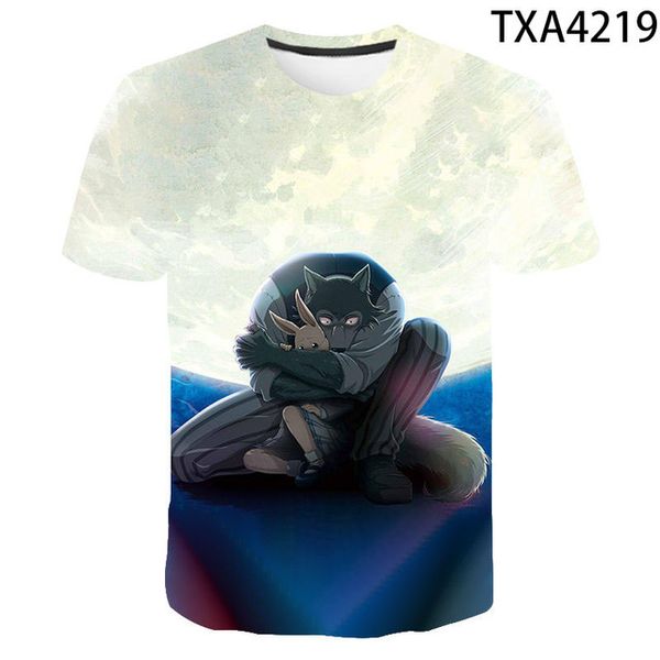 

new beastars boy girl printed cool 3d print shirts comics aesthetic graphic men clothing