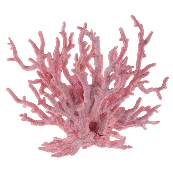 

decorations pink coral shaped decoration ornament for aquarium fish tank
