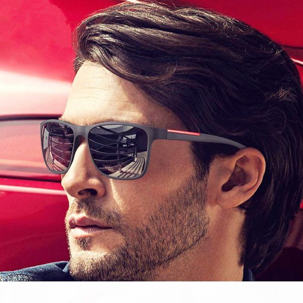

brand designer square sunglasses men retro vintage driving sun glasses for men male sunglass black shade uv400, White;black