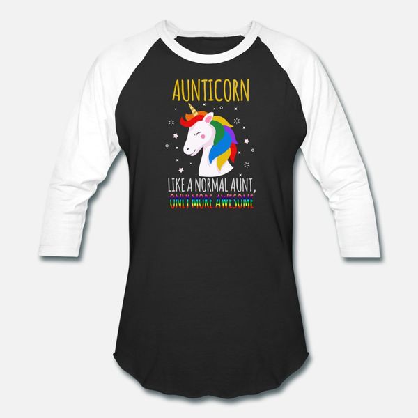 

aunticorn like a normal aunt only more awesome t shirt men printing cotton round collar novelty sunlight authentic summer formal shirt