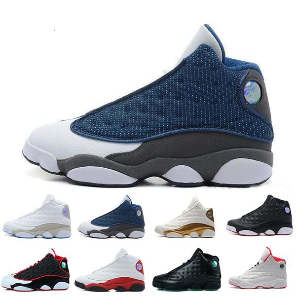 

13 13s mens basketball shoes hyper royal flints chicago dmp defining moments sneakers sports trainers running shoes for men designer, Black