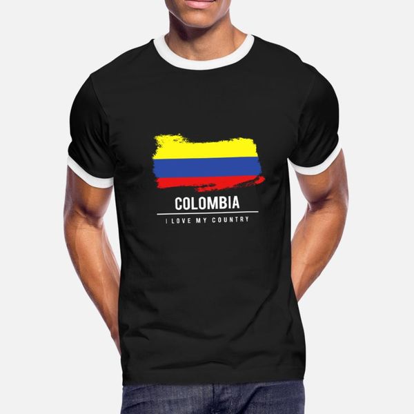 

колумбия t shirt men custom 100% хлопок s-xxxl homme свободный свободный лето стиль стандартный рубашка
