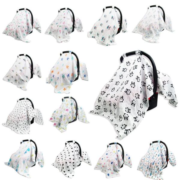 

baby stroller accessories muslin blanket organizer car seat cover sunshade safety basket carriage cradle cap visor sun canopy