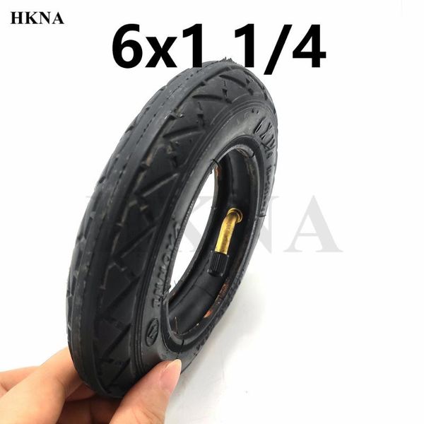 

good quality 6 inch wheel tyre 6x1 1/4 inner outer tire for folding bicycle mini surfing electric scooter accessories