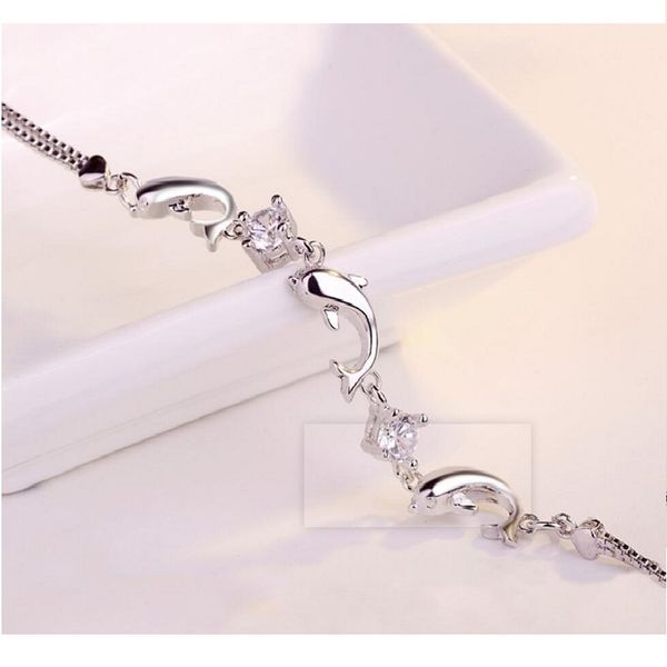 

dolphins bracelet, Black
